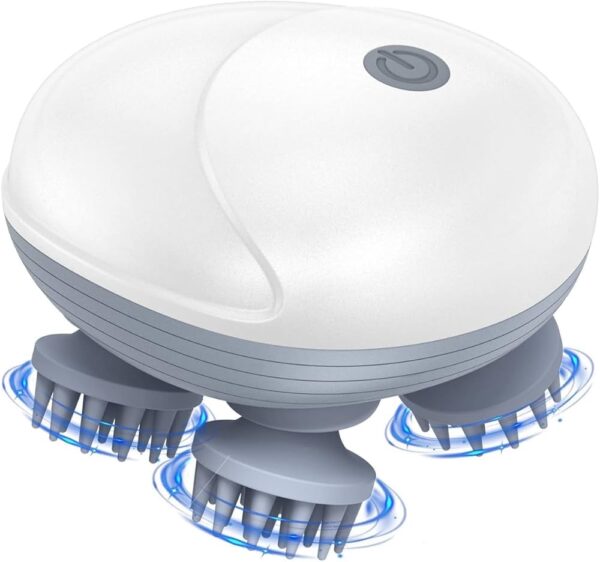 Electric Scalp, Head & Body Massager – Vibrating Hair & Body Relaxation Tool for Hair Growth & Stress Relief (Multicolour)